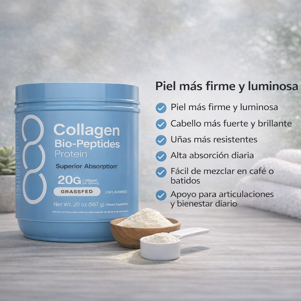 Colágeno de proteína con Bio-péptidos.