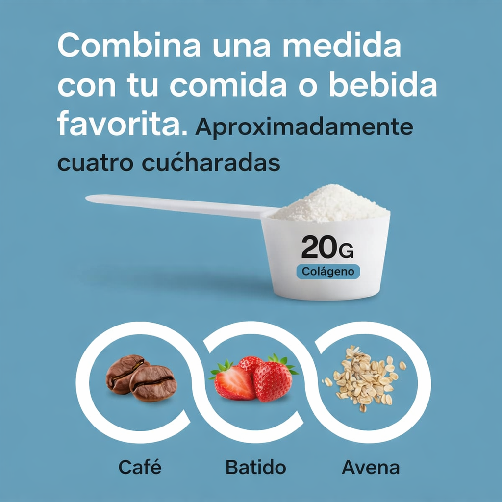 Colágeno de proteína con Bio-péptidos.