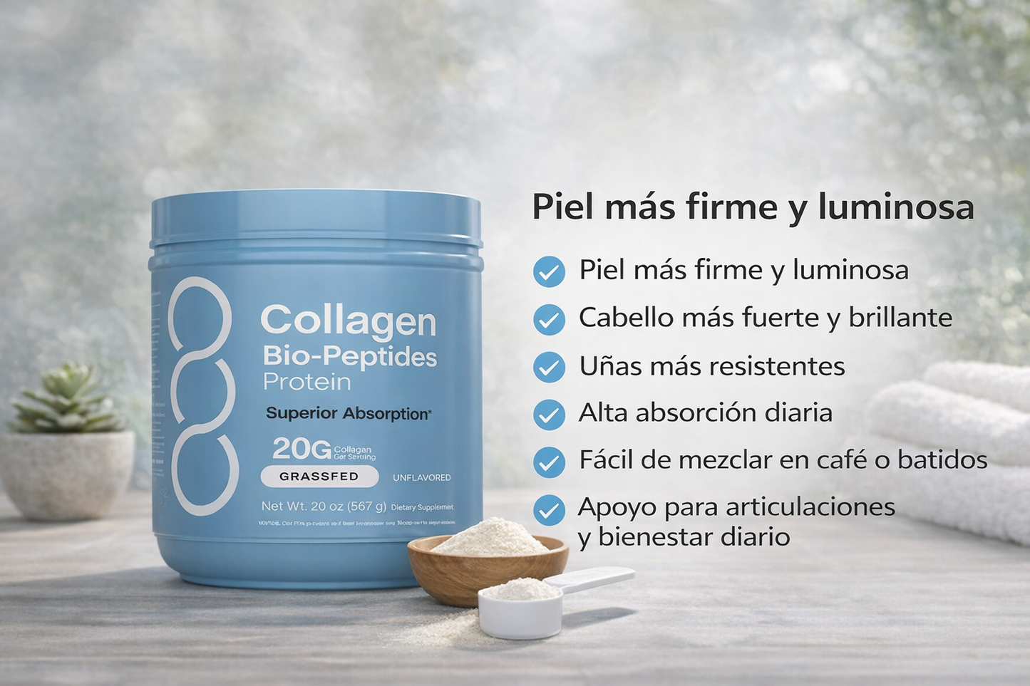 Colageno con Bio-peptidos